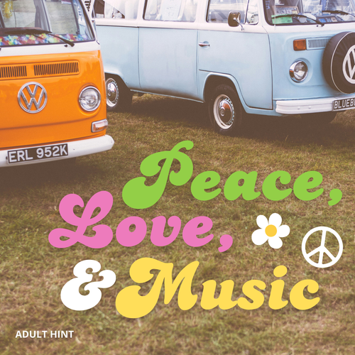 Peace, Love, & Music - June 2026 One-Time Adult Box