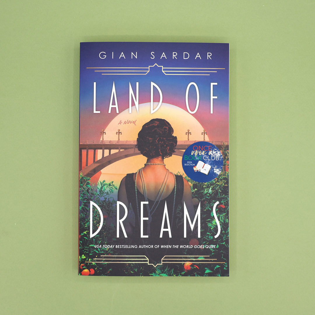 Book cover of 'Land of Dreams' by Gian Sardar on a green background
