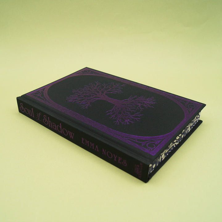 Book titled 'Soul of Shadow' by Emma Soyes on a light green background